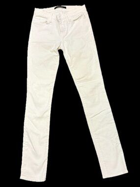 J BRAND SKINNY WHITE JEANS SIZE 25